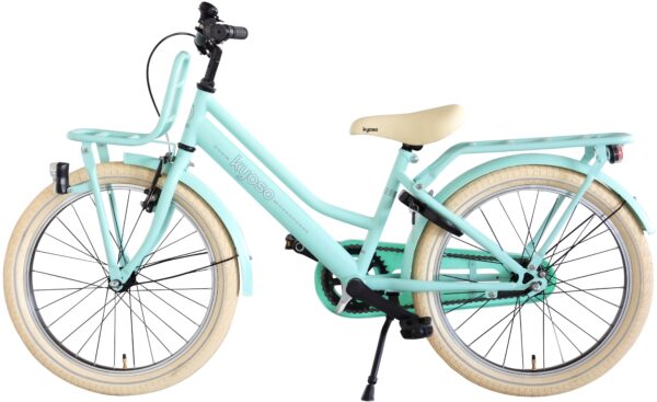 Kinderfiets 20" Kyoso Blossom Breeze met remnaaf - mat mintgroen - Image 2