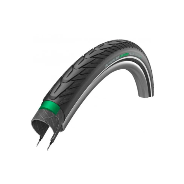Schwalbe Energizer Plus (Greenguard 3mm anti-lek), Zwart met reflectie, 28x1.40, ETRTO 37-622